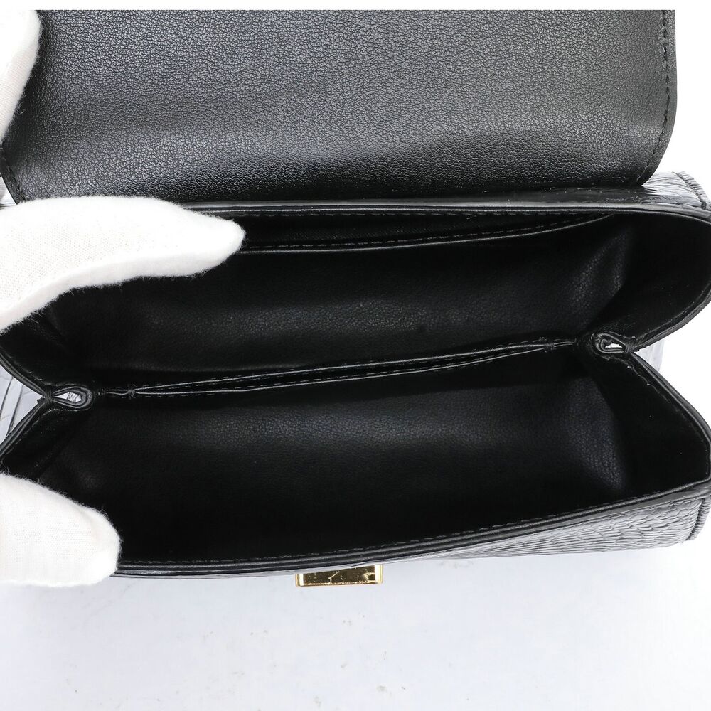Black Alligator Crocodile Belly Skin Handbag, New Women's Chain Bag Shouler Bag