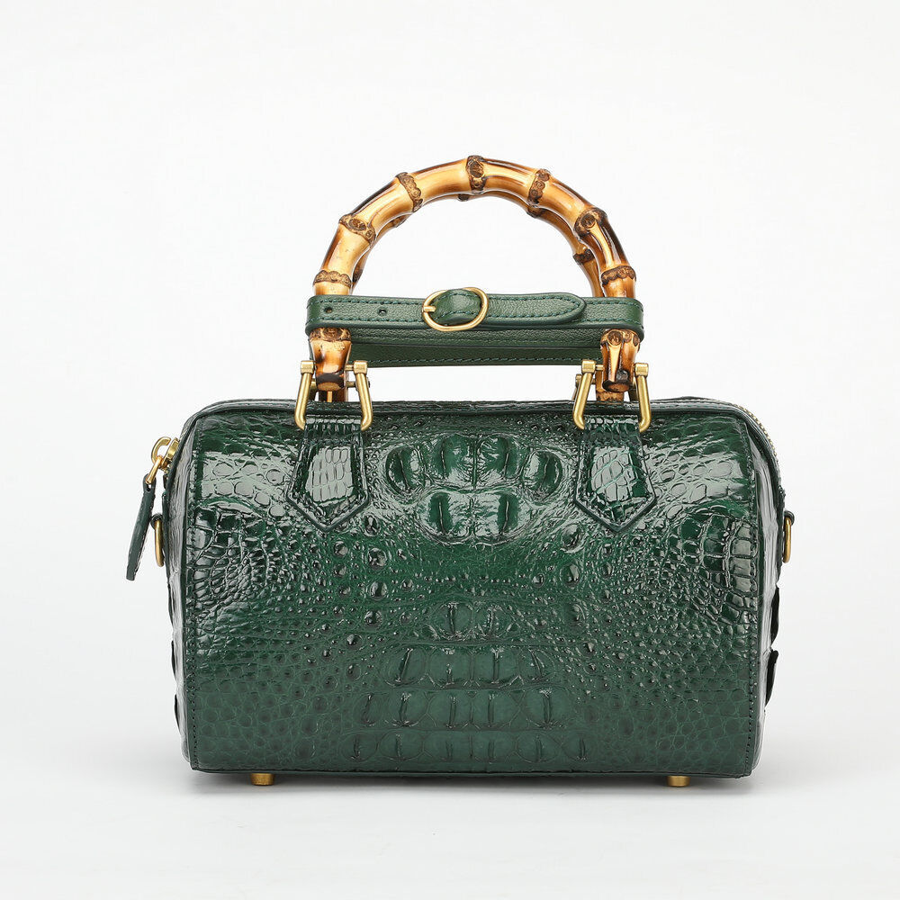 Real Alligator Crocodile Skin Pillow Bag, New Desinger Women's Sling Shouler Bag