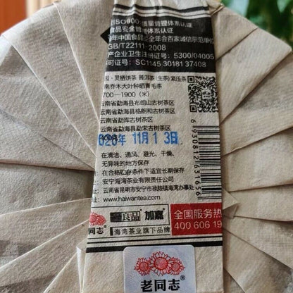 2020 Haiwan The Gathering of Plant Spirit Raw Puer Excellent Shen Puerh Tea 400g