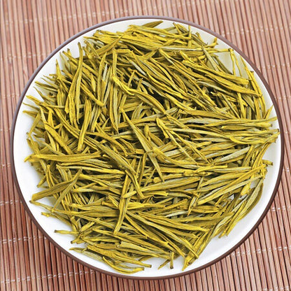 250g/can 2023 Chinese Huang Jin Ya Green Tea Golden Buds Green Tea