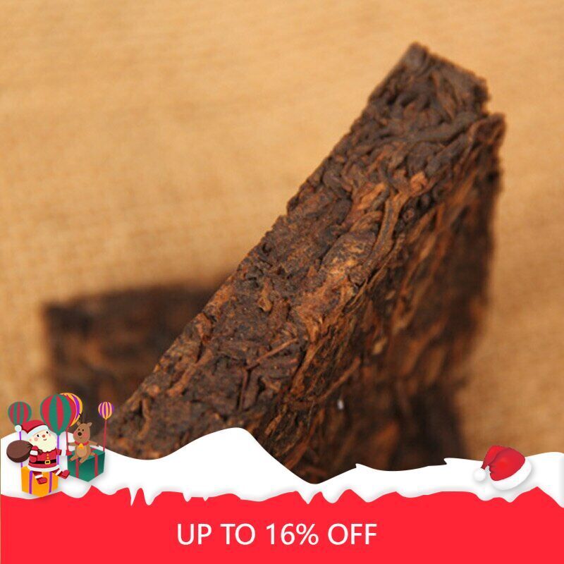 55g Yunnan Natural Ancient Tree Ripe Puerh Tea Gold Brick Mini Puer Tea Brick