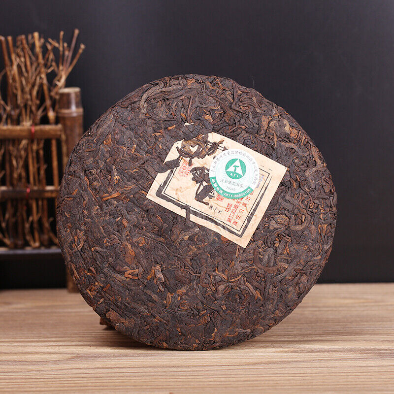 2006 Year Mengku Ancient Tree Tea Shu Pu'er Pu Erh Tea Cake 400g Ripe Puer Old