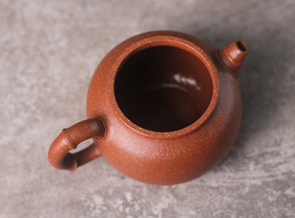 150cc chinese Yixing Handmade Zisha teapot red JiangPoNi ZhuQu Hu Gongfu Tea Pot