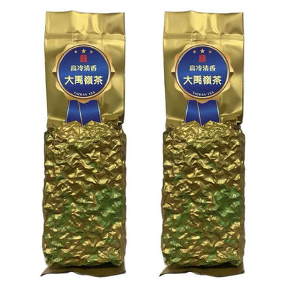 300g Da Yu Ling Oolong Green Tea Taiwan Loose Leaf Oolong Tea Vacuum Packing