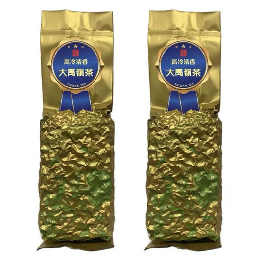 300g Da Yu Ling Oolong Green Tea Taiwan Loose Leaf Oolong Tea Vacuum Packing