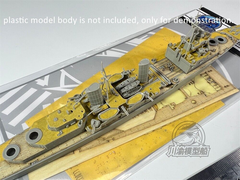 1/700 Scale Wooden Deck Masking Sheet for Trumpeter 06701 HMS Belfast 1942 Model