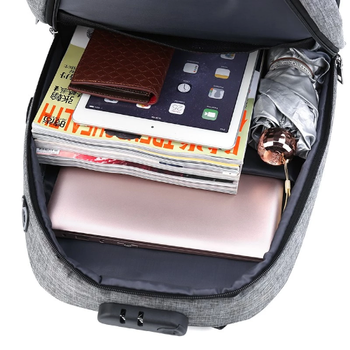 Business Laptop Backpack Bag Laptop Charging Schoolbag Oxford Cloth Rucksack