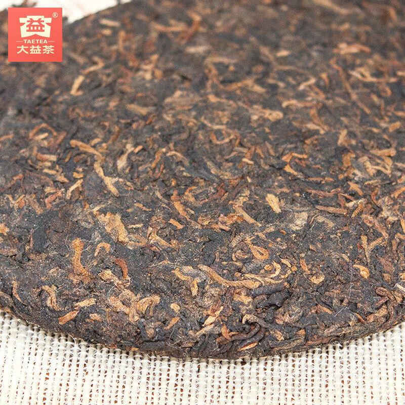 TAETEA 0532 * Yunnan Menghai Dayi Pu-erh Tea Cake Ripe 200g Shu Puer 701 Batch
