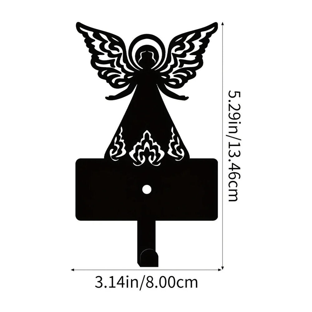 Metal Angel Hook, Key Belt Hanging Hook, Wall Hook, Christmas Decoration