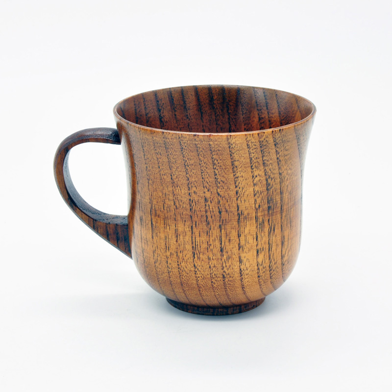 3pcs/set Wooden Cup Spoon Tea Set Wood Drinkware Coffee Tea Set Tool Accessories