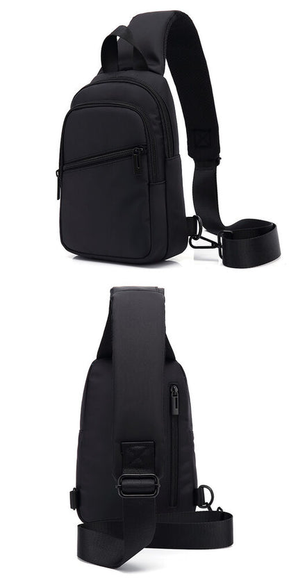 Water Resistant Sling Backpack Rucksack Chest Pack Single Strap Daypack Bag