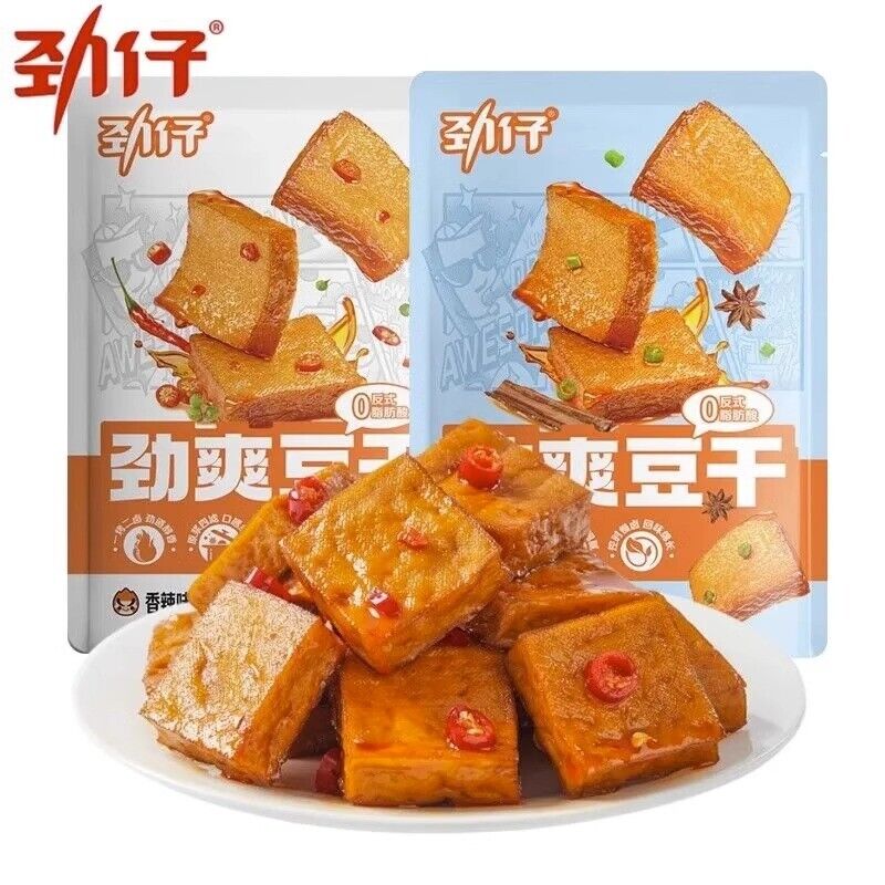 劲仔劲爽豆干零食休闲食品 Power Boy Power Cool Dry Bean Snack Snack Food