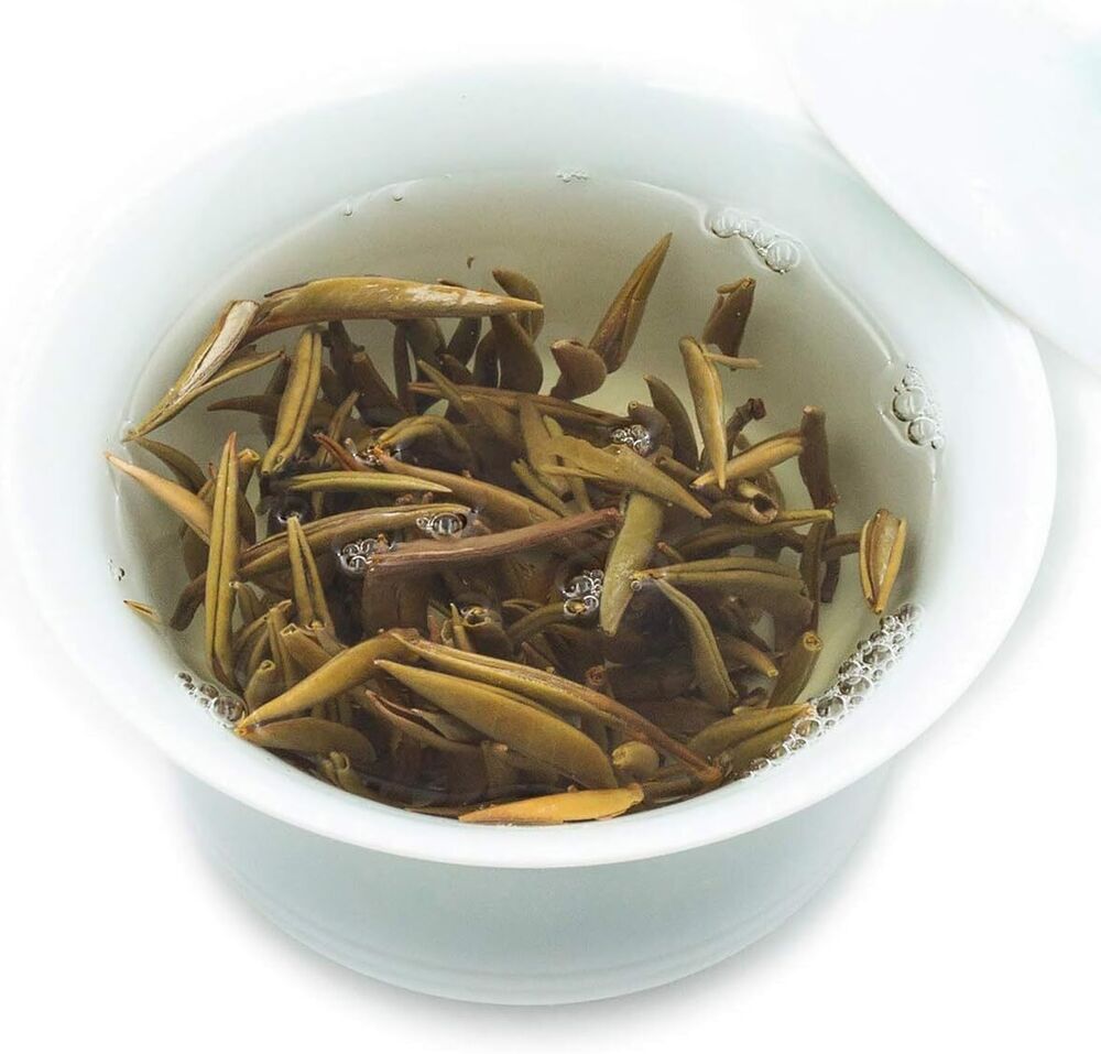 100g Natural Yunnan Silver Needle White Tea Chinese Baihao Yinzhen Loose Leaf