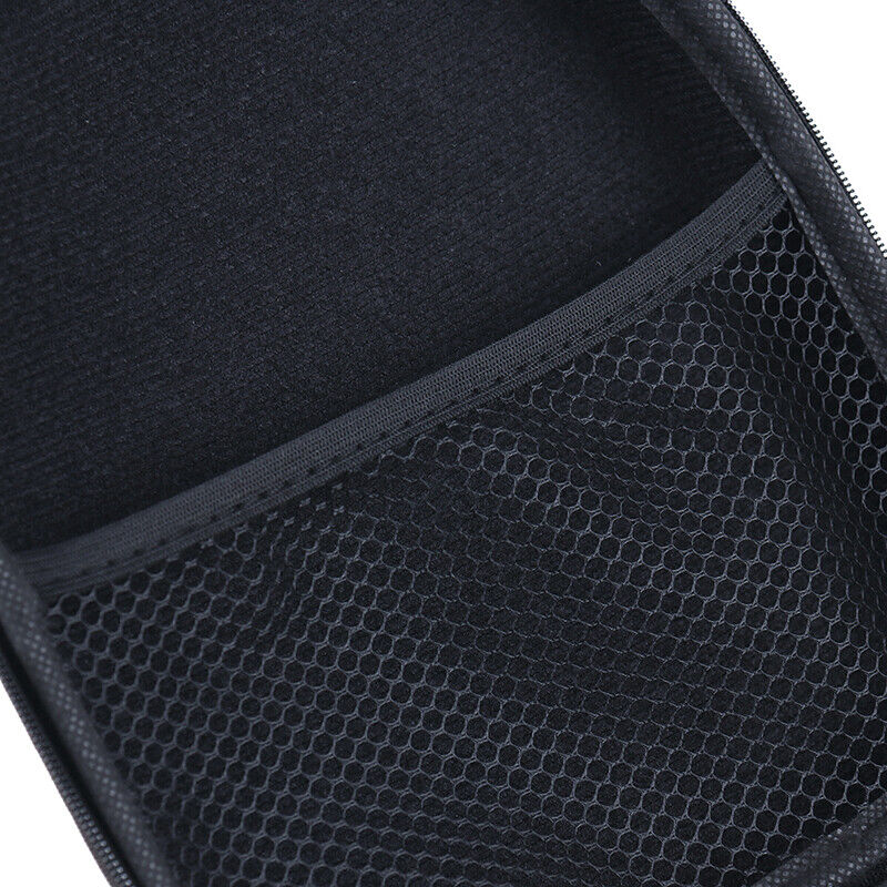 Black Hard Shell Carry Headphone Headset Earphone Case Bag Collector Pouch Bo p9