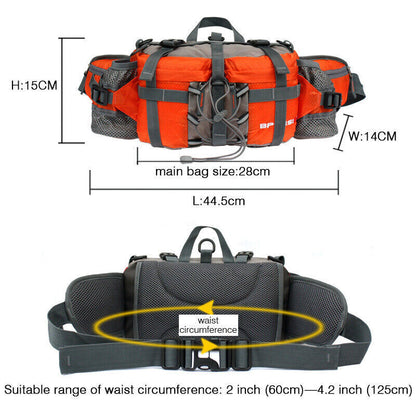 Sports Waist Bag Hiking Camping Climbing Men Women Shoulder Bag Backpack