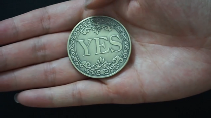 Yes Or No Decision Coin Metal Gift Art Souvenirs Commemorative Collection 40x3mm
