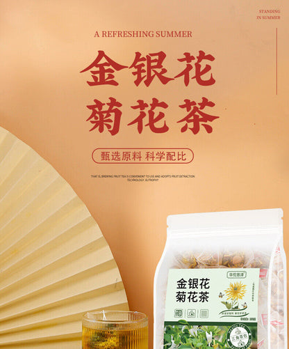 Honeysuckle Wolfberry Chrysanthemum Mulberry Licorice Rooibos Flower Tea 250g