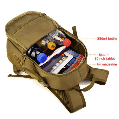 Outdoor Tactical Backpack Men Sport Travel Backpacks Camping Hunting Bags