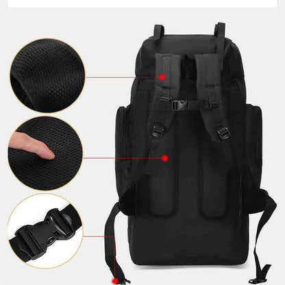 Camping Bag Army Backpack Men's Travel Shoulder Hiking Tactical Bags