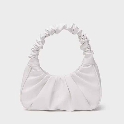 New Designer Elegant Underarm Bags Top PU Leather Women's Vintage Shoulder Bags