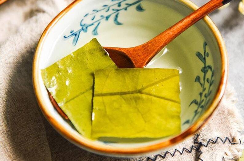 Dried Lotus Leaf Tea Lotus Leaf Buds Natural Makes A Healthy Tea Good Quality