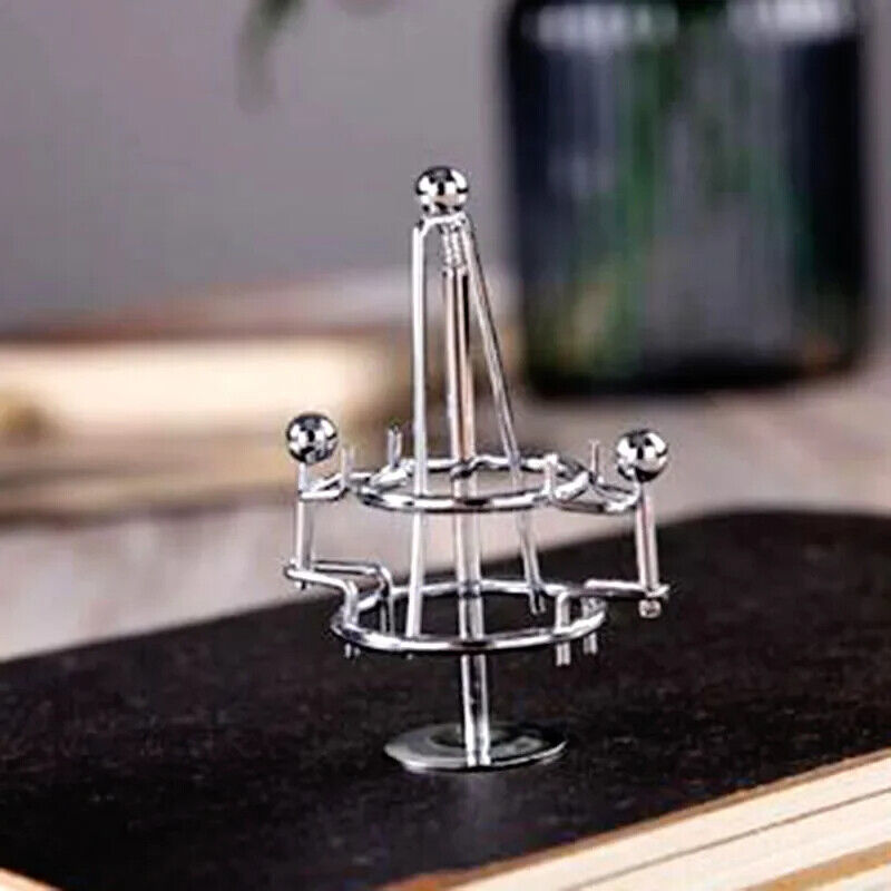 Newton Cradle Iron Man Metal Perpetual Balance Physics Science Pendulum Figurine