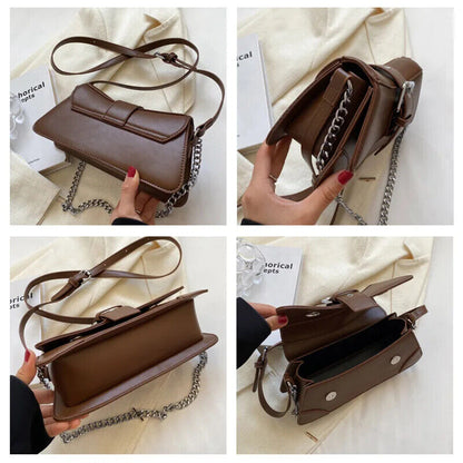 Women Chain Shoulder Side Bag Handbag And Wallet Crossbody Bag