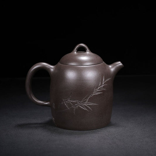 Chinese Yixing Zisha Clay Handmade Exquisite Teapot（秦权 底款：汪寅仙）