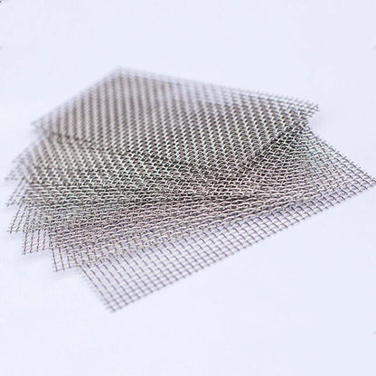 Aquarium Decoration Stainless Steel Wire Mesh Pad Moss Plant Fixing Holder Tools