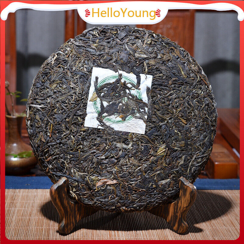357g Yunnan Pu'er Raw Tea Cake Man Song Tea Cake 曼松茶饼