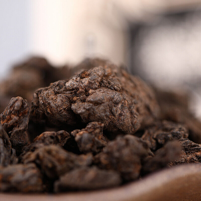LAO CHA TOU * 2020 Haiwan Old Comrade Five-year Old Tea Head Puer Ripe Tea 200g