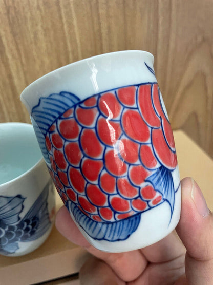 2pcs x 90cc China JingDeZhen master tea cup Gao WhiteClay beauty ceramic cup