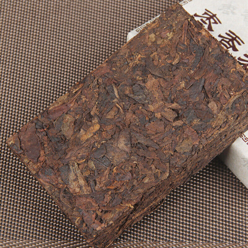 250g Big Leaf Old Pu'er Tea Ripe Tea Health Jujube Fragrant Brick