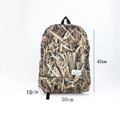 Camo Backpack Camouflage Hunting Backpack Hiking Bag Soft Shell Tactical Bag