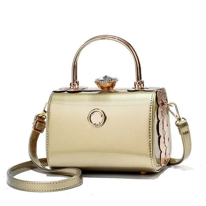 Women Shoulder Bag PU Female Handbag Plaid Crossbody Bags