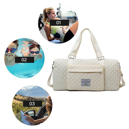 Unisex Travel Bag Dry Wet Separation Bags Yoga Waterproof Sports Handbag Women