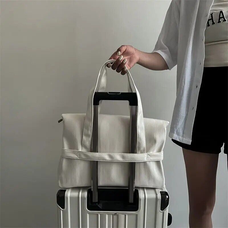 Laptop Bags Women Ladies Nylon Shoulder Bags Bow Shoppers