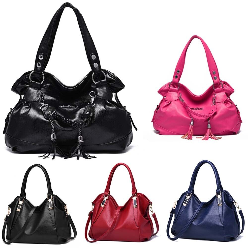 Ladies Fashion Handbags Shoulder Purse Women Crossbody Leather Tote Designer Bag