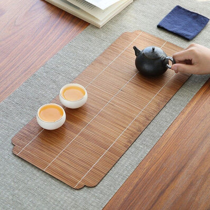 Bamboo Tea Table Mats|Table Cloth|Tea Accessories