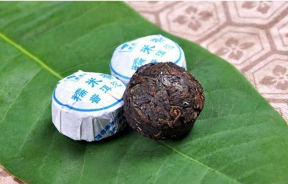 100g Chinese Ripe Puer Tea Pu-erh Tuo Tea Yunnan Mini Puerh Ball Tea Black Tea 茶