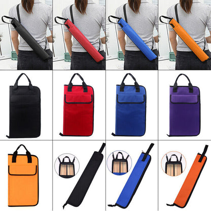 Durable Cotton Padded Drumstick Bag Drum Stick Waterproof Percussion Instruments