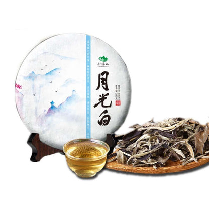 357g New Yunnan cha Puerh Tea Moonlight White Moonlight Beauty Pu'er Tea Cake 普洱