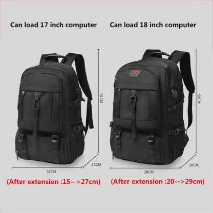 Travel Backpack Men Business Bag Outdoor Sports Backpacks Shoes Pocket