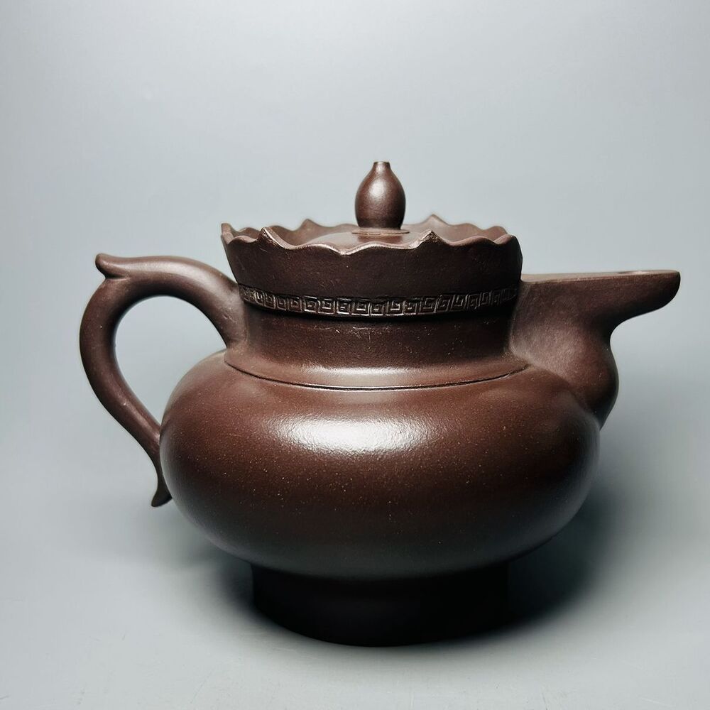 Vintage Chinese Yixing Purple Clay Teapot Zisha Ceremony Fashion Gift Teaware