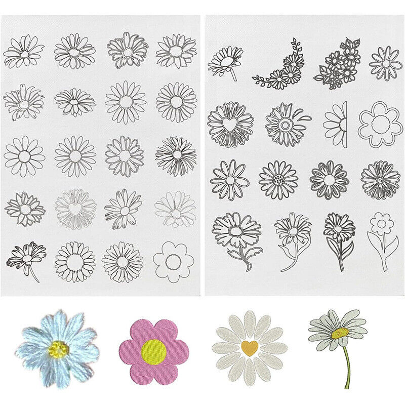 Water Soluble Stabilizer For Embroidery Stick And Stitch Embroidery Paper Tear