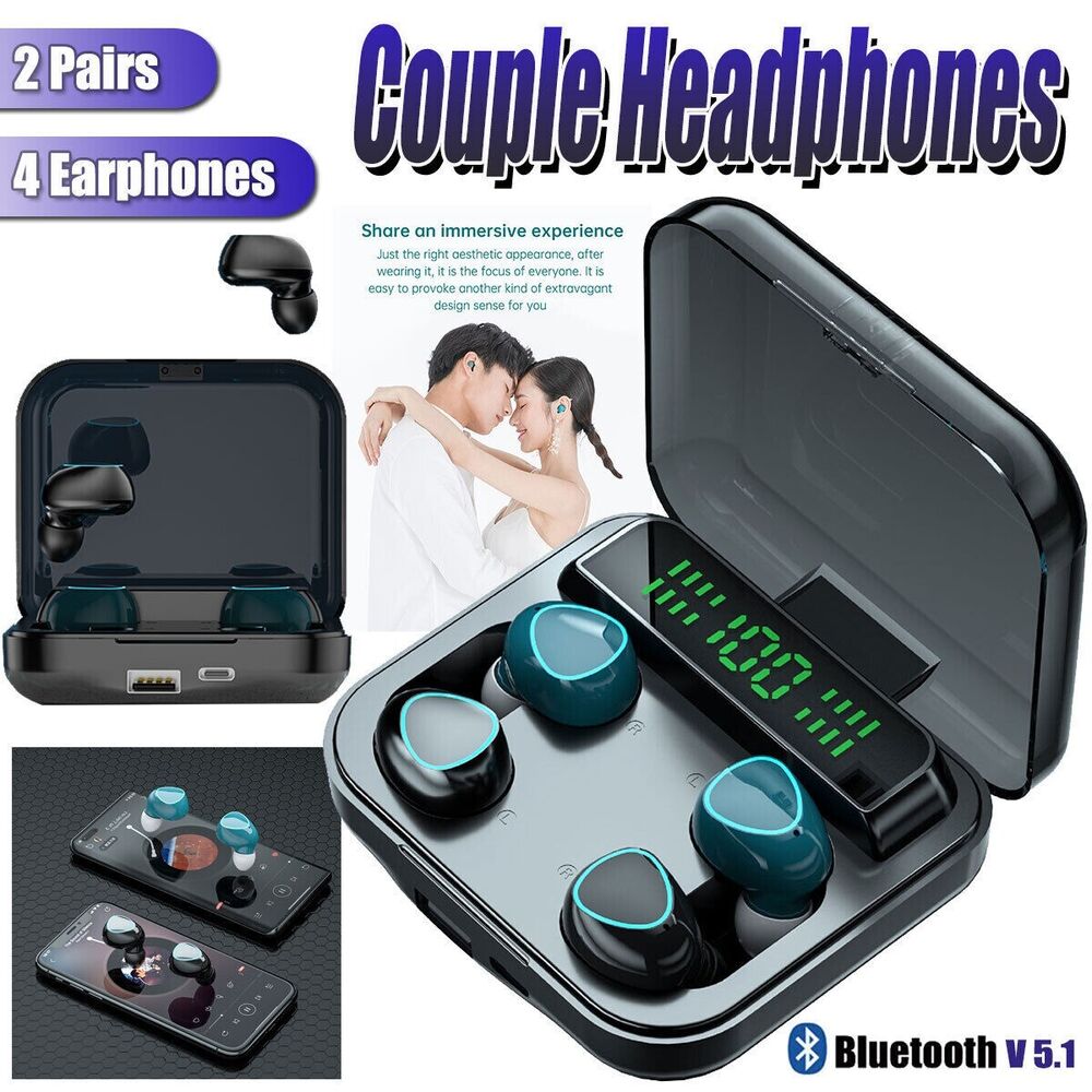 Bluetooth Earbuds for iphone Samsung Android Wireless Earphone IPX7 Waterproof