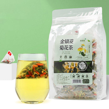Jin Yin Hua Honeysuckle Tea (5g*50bags) Chinese Nature Wolfberry 250g HERBAL TEA