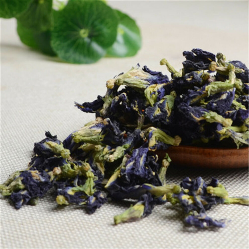 China Flower Tea Blue Butterfly Peas Tea 100g Top Class Clitoria Ternatea-