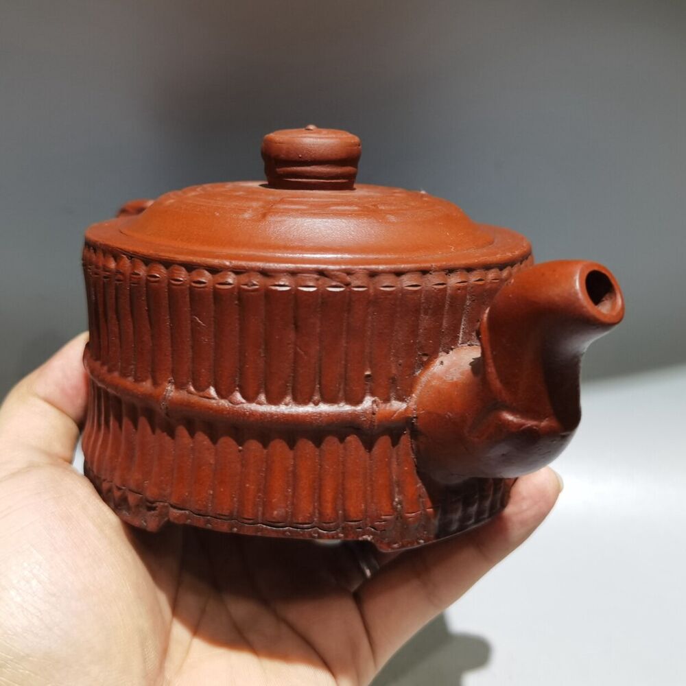 Vintage Chinese Yixing Purple Clay Teapot Zisha Ceremony Fashion Gift Teaware