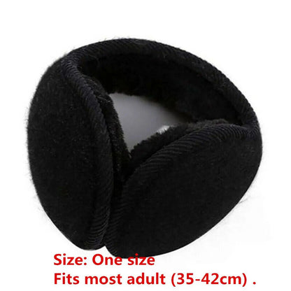 Women Men Winter Earmuff Soft Fleece Plush Thicken Warmers Ear Cover Protections